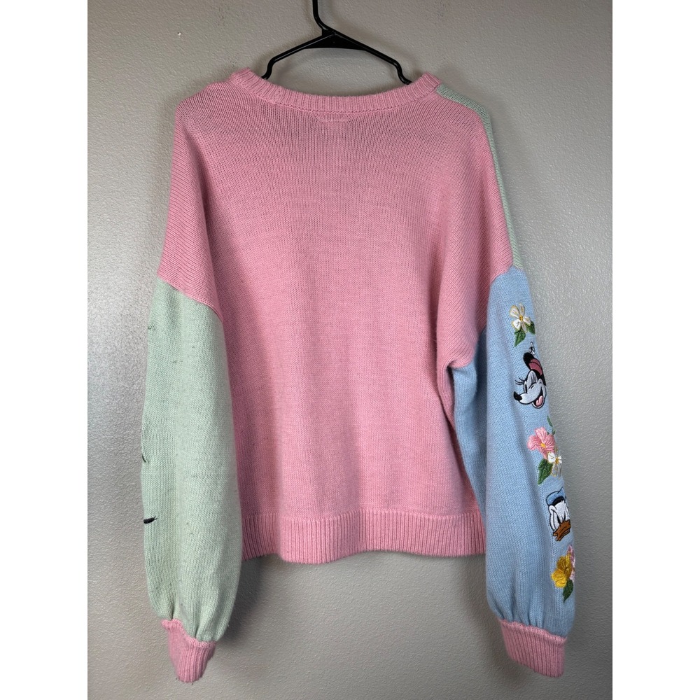 Disney Mickey Mouse And Friends Spring Pastel Girls Cardigan Plus Size 0 - Picture 9 of 11